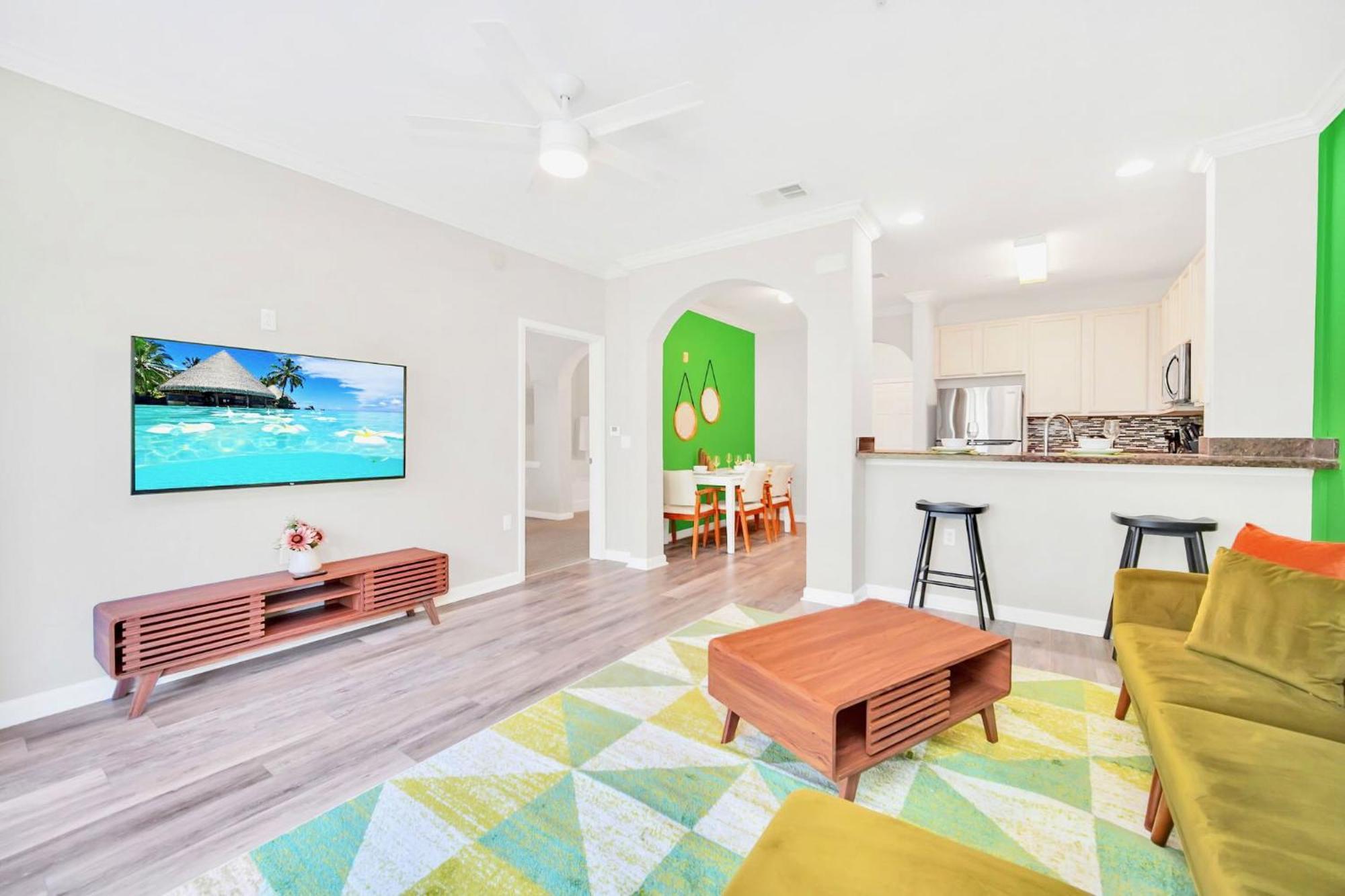Modern 3br Near Disney- Pool And Hot Tub